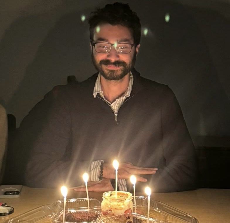 We are gathered to celebrate birthday of our postdoctoral fellow  <a href="/talmammadov17/">Toghrul Almammadov</a> 
Here’s to many more celebrations 🎂🎊🎉