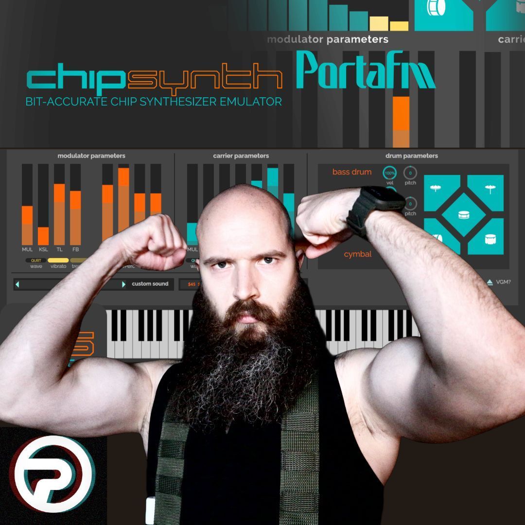 Chipsynth PortaFm by <a href="/wwwPLOGUEcom/">Plogue</a> brings you the sound of the 80's PSS series. Demo live on Youtube: buff.ly/4ajOZ46 

#plogue #chipsynth #chiptune #keytar #shs10 #synth #keyboards #musicproduction #virtualinstrument
