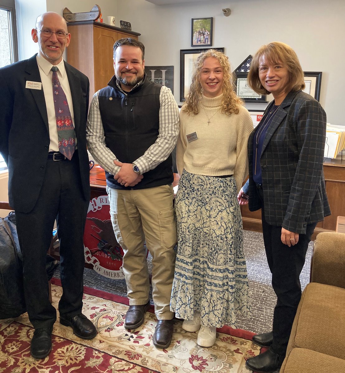 clcmnedu's tweet photo. It was so great chatting with our Legislators about workforce needs &amp; support for education. We appreciate your support, @KristaForHouse, Rep. Mike Wiener, @JoshHeintzeman &amp; @SenUtke! 

#mnleg @MinnStateEdu https://t.co/EX84Ho6pno