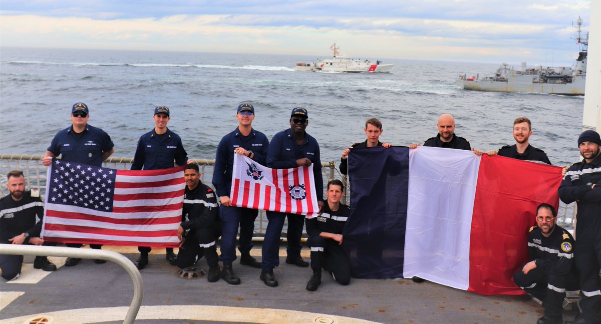 USCGC Legare returned home from a deployment in support of #OpAtlanticVenture. Legare enforced living marine resources regulations and conducted exercises with @MarineNationale Premier-Maître L’Her, demonstrating interoperability with a #NATO partner. dvidshub.net/r/fbbar2