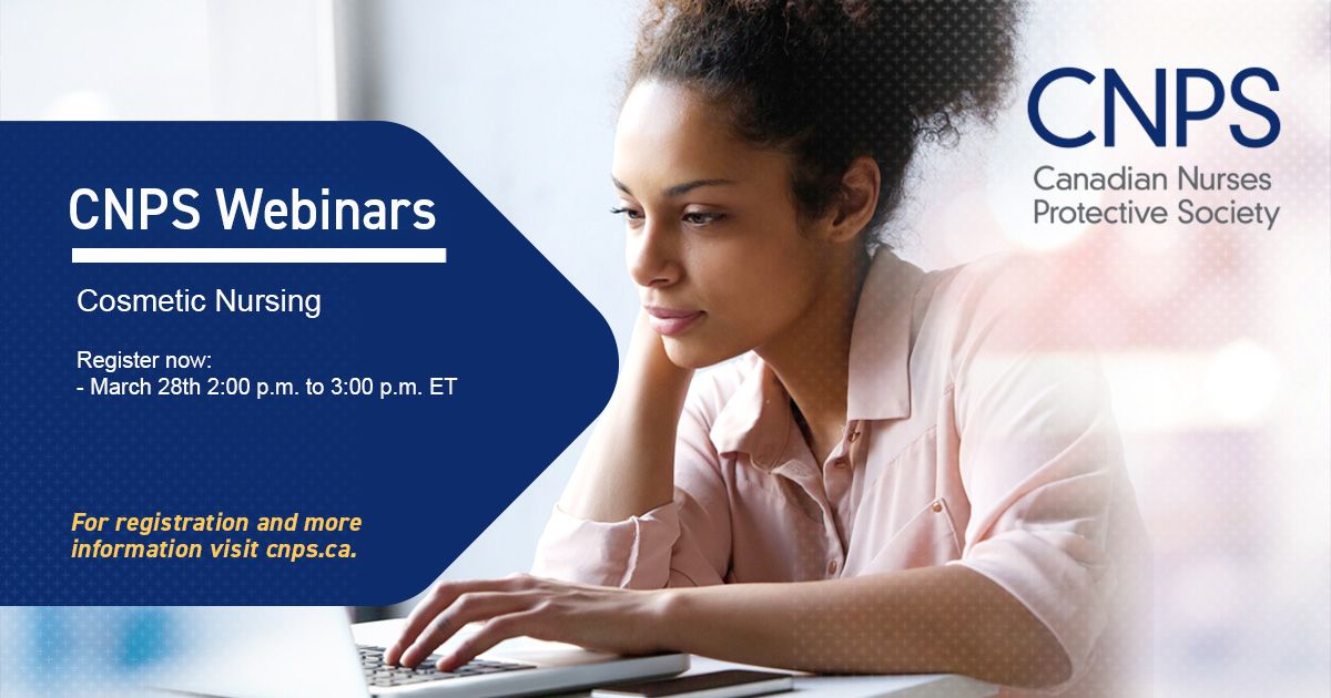 ICYMI – Our #webinar on Cosmetic Nursing is taking place again on March 28th at 2:00 p.m. ET. Learn more and register here: tinyurl.com/2pdvfu6h