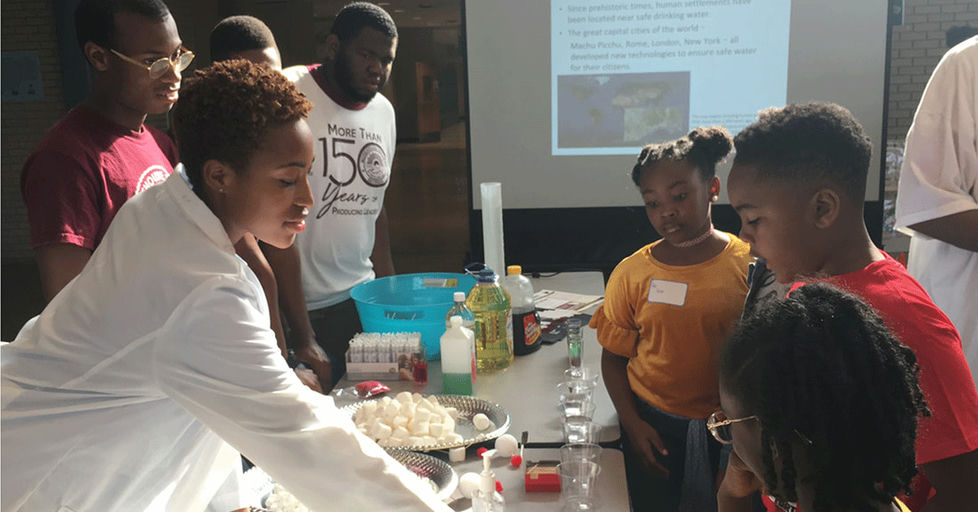Presented by <a href="/Morehouse/">Morehouse College</a>, Science Discovery Day at Morehouse is today at 4 pm at Morehouse Nabrit-Mapp-McBay Hall!

This event is sold out, but visit our website to see upcoming ASF events! ⬇️
bit.ly/4bGwfgR

#ATLSciFest