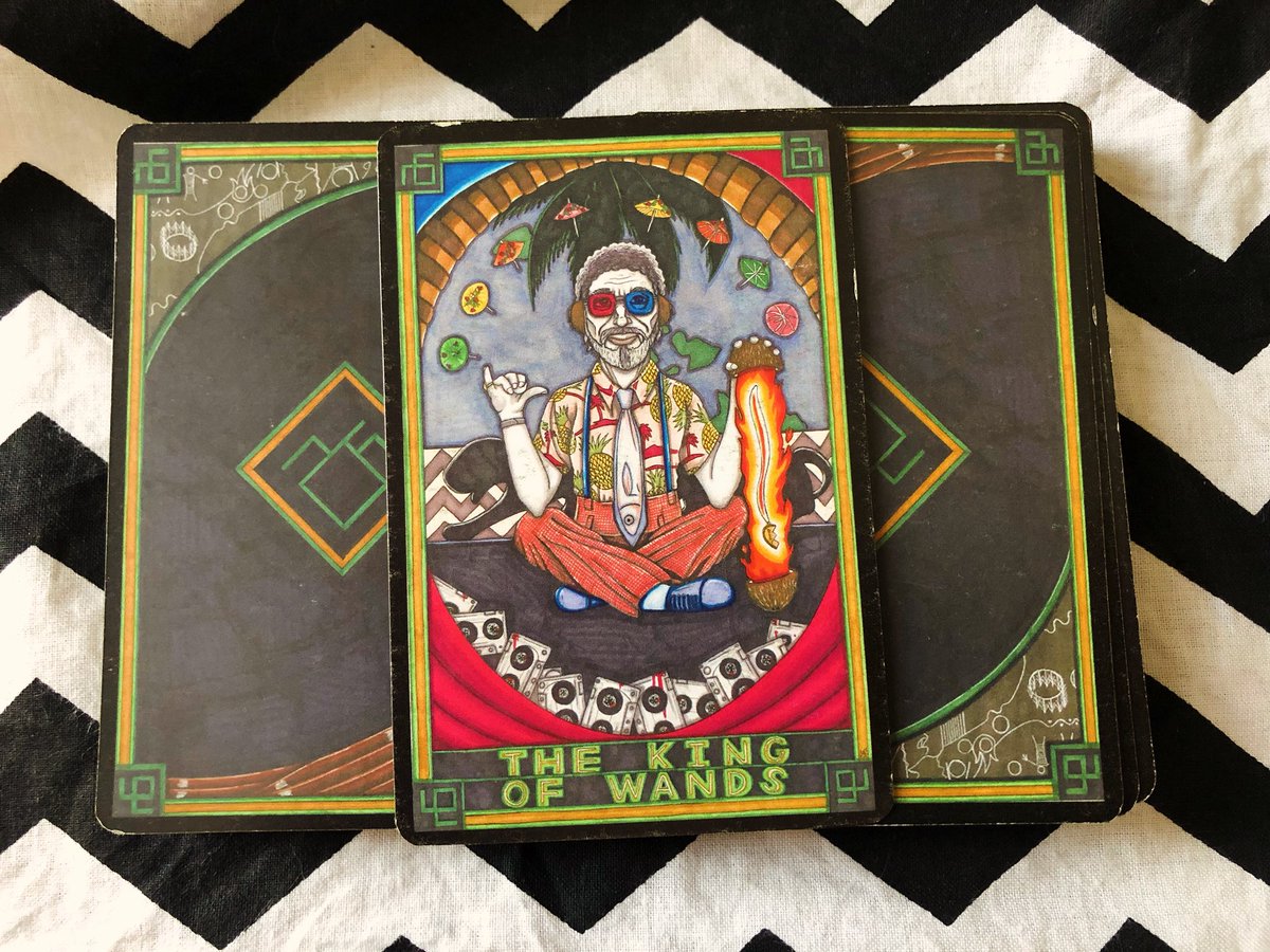 King of Wands aka Dr Jacoby. Sometimes an unconventional approach will yield the best results. Enthusiasm and charisma will help you to convince others of your plans.#TwinPeaks
