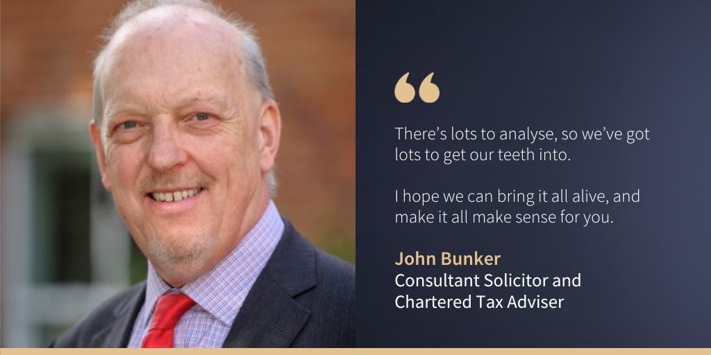 irwinmitchell's tweet image. In our latest webinar, Tax expert, John Bunker discusses the announcements from the #SpringBudget, and what they mean for private clients and #EstatePlanning. He and the panel provide a breakdown of the statement to make sense of the changes. Watch now: bit.ly/3xdwZtQ