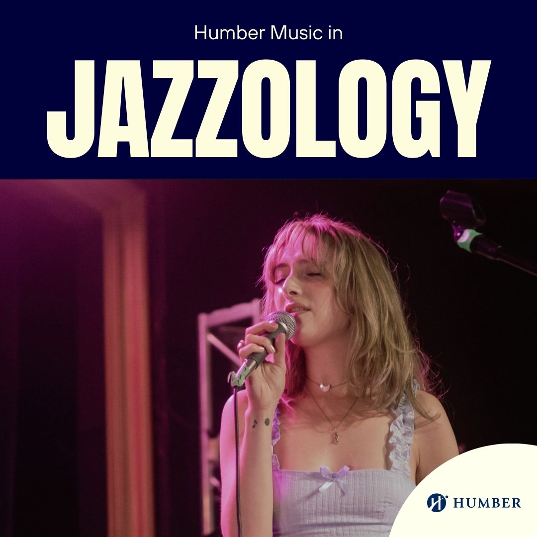 This week's Jazzology will be showcasing the voice of a talented Humber Music student!

Start your Sunday morning off right by listening to Micaela Rae's Jazzology episode on Jazz.FM 91 on March 24 at 8 am.

#HumberMusic #Musician #MusicLovers