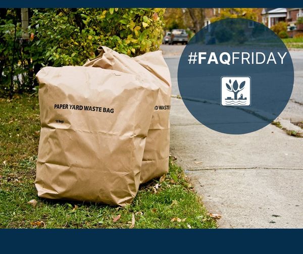 #FAQFriday: Where do I purchase yard waste bags and stickers? Bags are sold at most hardware/grocery stores. Stickers are available, for $2.75 each, from the Finance Department at the Municipal Center, 400 S. Eagle St., or from the stores listed at naperville.il.us/yardwaste.