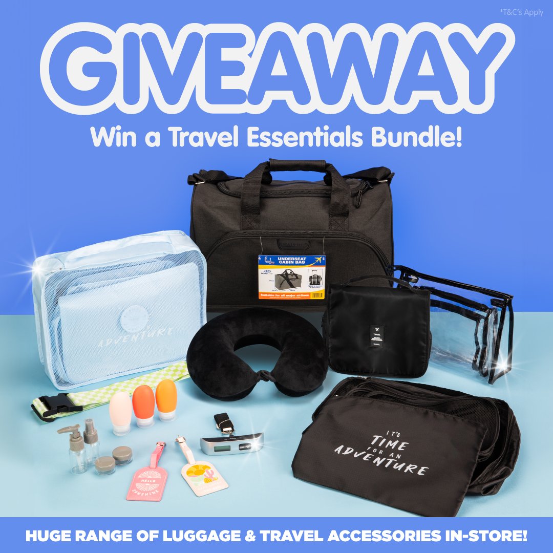 ✈️ #COMPETITION TIME ✈️ Get ready to jet set off this spring with this amazing Travel Essentials Bundle, full of everything needed for a holiday! For a chance to #WIN, simply; 1) FOLLOW US 2) RT 3) COMMENT #BMHolidayComp! Competition ends 9am 27/3/24