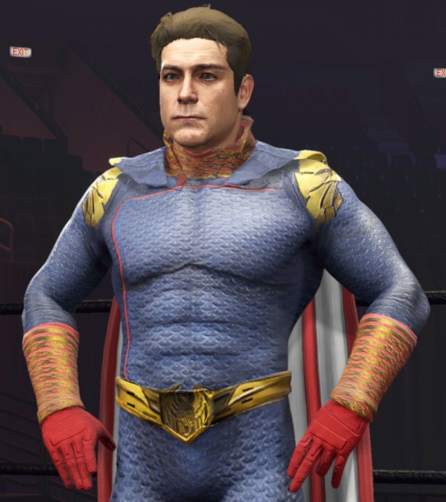 MondayNightFM's tweet photo. "No God. The only man in the sky, is me!" Homelander CAW #WWE2K24 #XboxShare @BigRighteous @BigChrisSpirito @RebelCaws @Dre41Gaming @TheBoysTV https://t.co/GUs7XqQu4X