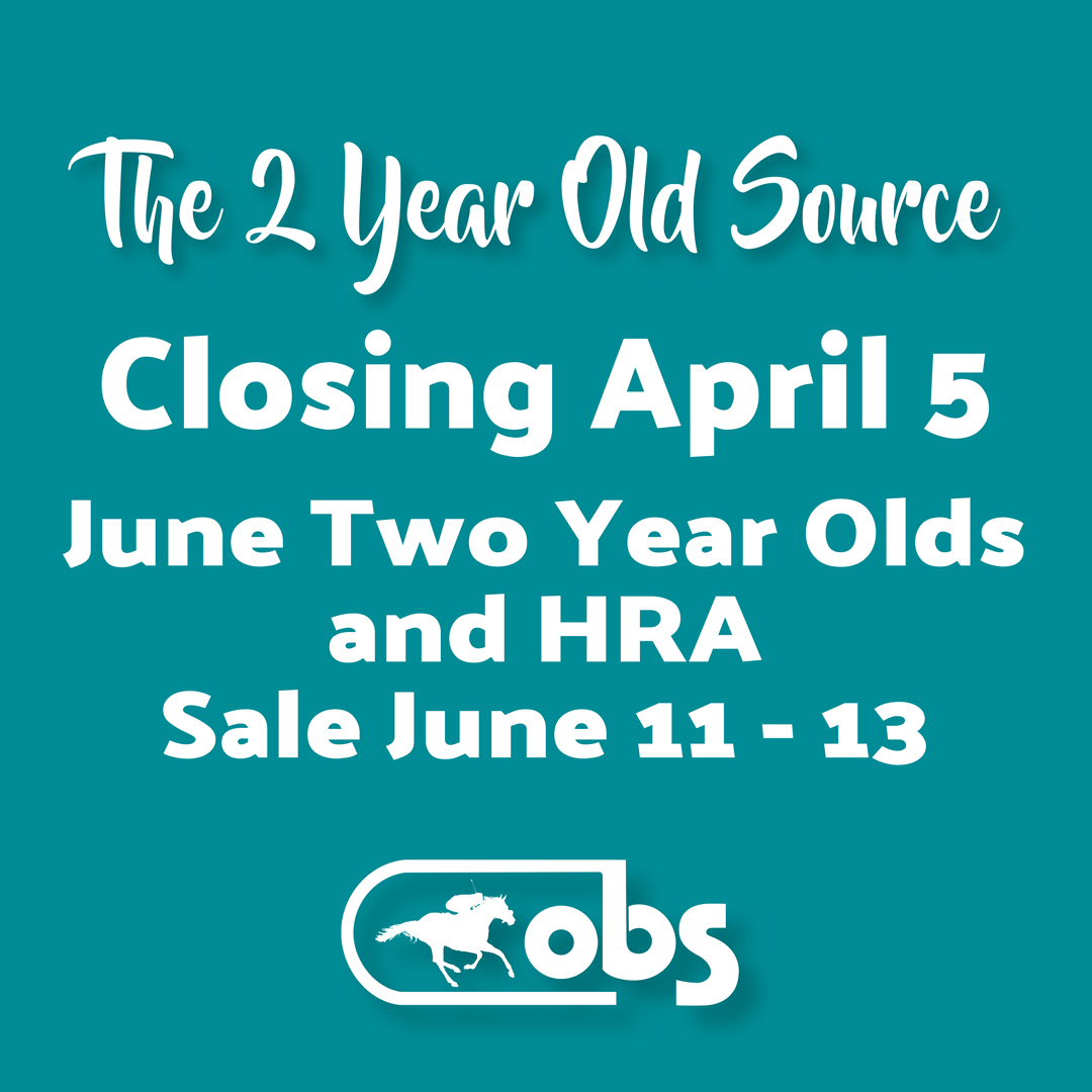 OBS June entries are now OPEN for 2024! Get your entries in by April 5th. Submit entries online or print out a paper contract here: obssales.com/consignor-info… 📝#obssales #twoyearoldsource #ocala