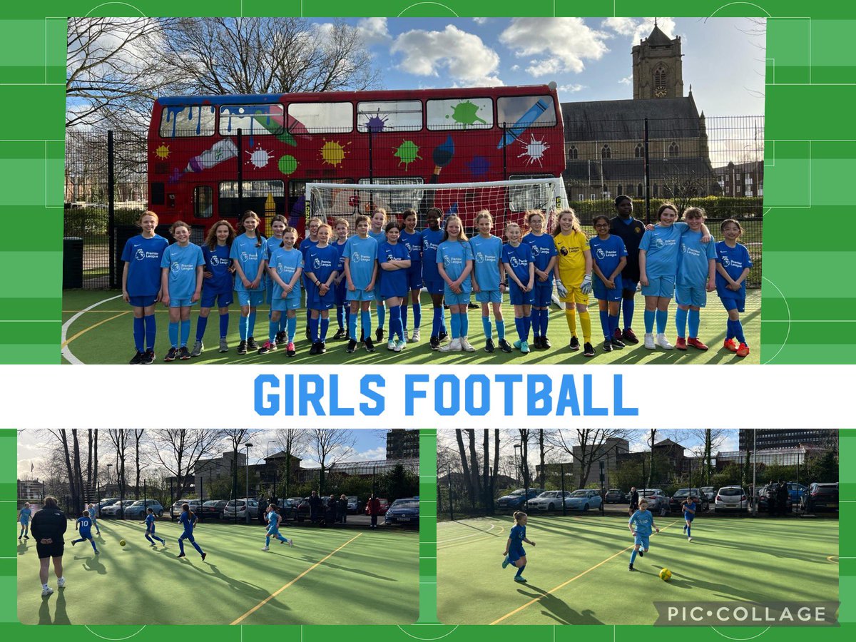 Some great girls football this afternoon, with matches against our friends and neighbours @StjosephsSale Well played everyone! #letgirlsplay #thisgirlcan #football #active #SaleTown #M33 #Togetherweareateam 🔵