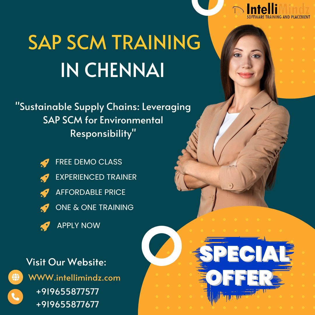 ' Explore the world of supply chain excellence with our SAP SCM Course!  Unlock the power of SAP technology and delve into unique content designed to elevate your skills in logistics, 
📲bit.ly/42FBoS9

#SAPSCM
#SupplyChainManagement
#SAPTraining
#Logistics