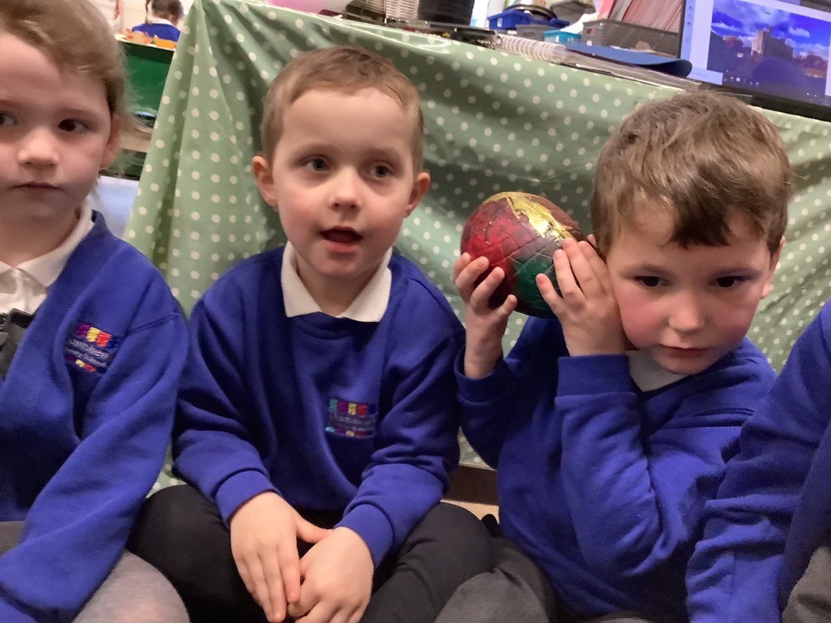 LlanFach2030's tweet photo. @LlanFachPrm Reception have had a great half term. We found a Dragon egg in our classroom. We kept in warm until it hatched and then tiny baby dragon grew into a toddler! #wonderfulwales https://t.co/6qnPXUwcEO