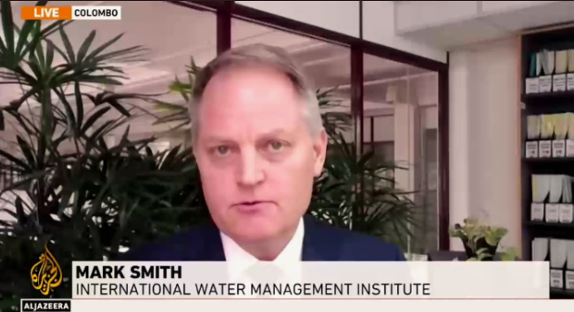 Let’s be clear: we need smart solutions to tackle the water security crisis. Especially in East Africa, facing its 6th year of drought, or MENA, where it’s time to turn scarcity into opportunity using solutions like wastewater reuse #WorldWaterDay 📺 iwmi.cgiar.org/news/water-for…