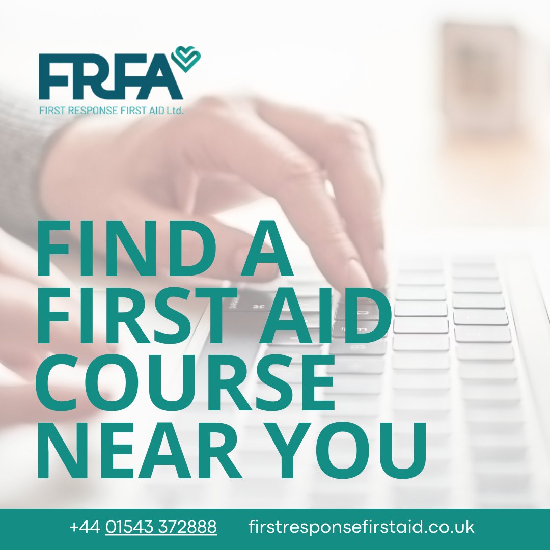 Looking for first aid courses near you? 📍 With training locations spread across the country, we bring life-saving skills to your doorstep, so use our Open Course Date Finder today. firstresponsefirstaid.co.uk 
#firstaidtraining #firstaidcourse