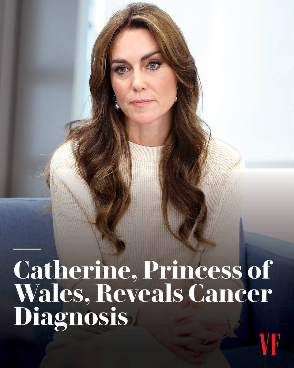 Breaking: Catherine, Princess of Wales, has been diagnosed with cancer. Following weeks of speculation, Kate Middleton issued a statement to the public: “William and I have been doing everything we can to process and manage this privately,” 🔗: vntyfr.com/8AkjmzR