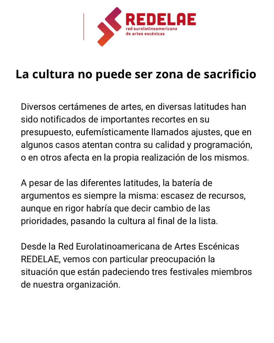 redelae13's tweet photo. Comunicado - marzo 22, 2024. Colectivo REDELAE https://t.co/S6aVqJHFU1