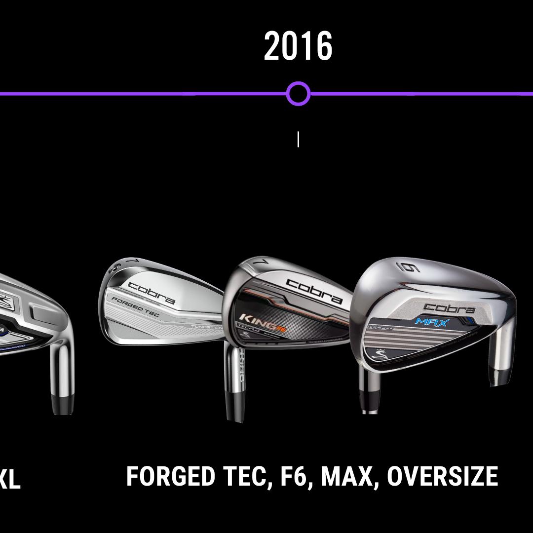 clubchampmedia's tweet photo. (Post 1/3) We know @CobraGolf makes "Bracket Winning" quality drivers, but what about their irons? Today we take a look at Cobra's irons since 2012! Which ones have you tried?
#CobraGolf #BracketWinner #IronTimeline #CobraIrons #2024DriverBracket #IronComparison #GolfTimeline https://t.co/zRrdtXw7pr