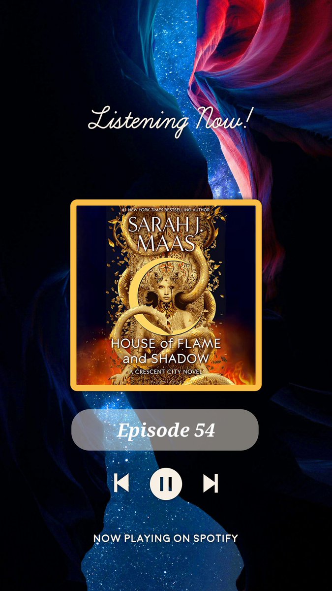 LunchbreakP's tweet photo. •••✨️Episode 54✨️••• 
#crescentcity #sarahJMaas #houseofflameandshadow 
https://t.co/HaVyBkIwji https://t.co/pW2mTN3m2C