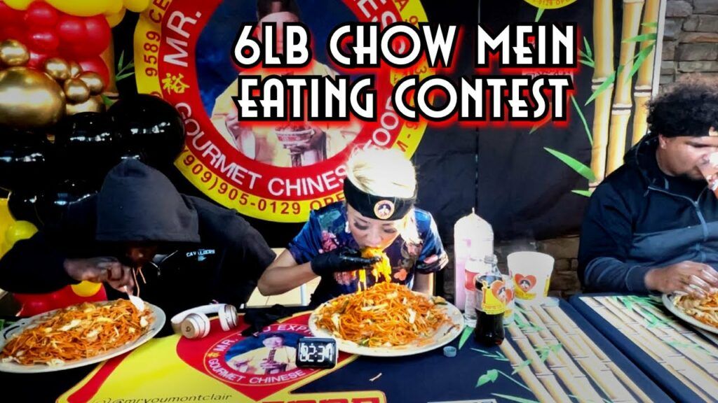 hungryandready's tweet photo. Hungry &amp; Ready New Video: 7lb chow mein eating contest at mr. you in montclair, ca!! #rainaiscrazy https://t.co/khauNvQx8R #hungryandready #beardmeatsfood #leahshutkever #randysantel #foodchallenge #eatingchallenge #eating #food #viral #fyp https://t.co/N4PCU0dXyL