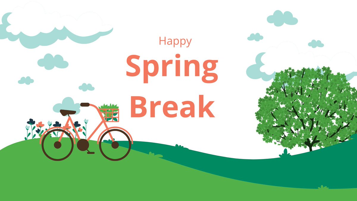 It's #SpringBreak here in Sherwood Park! Wishing everyone a restful and happy break.