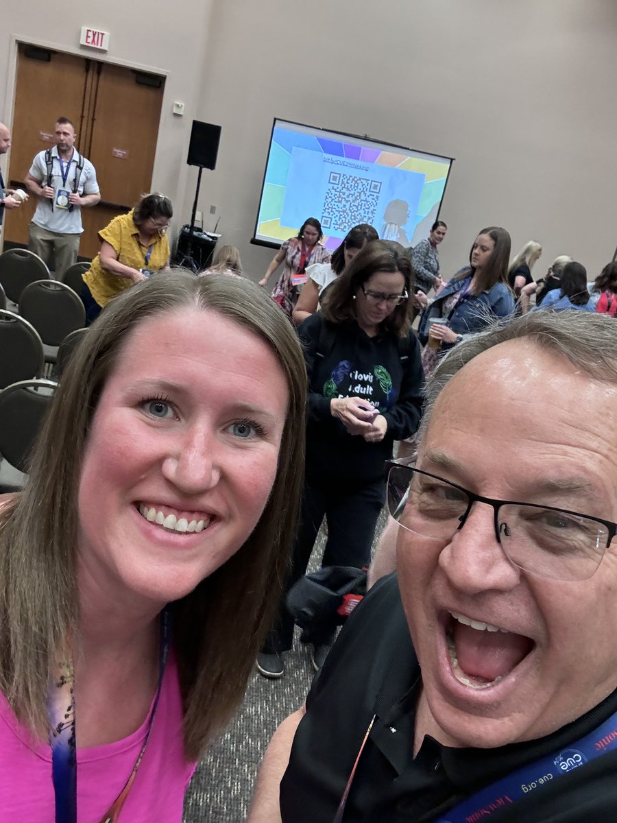Mrs_Eastham_LPS's tweet image. Finally got to meet @jcorippo at #SpringCUE!  Trust me, you aren’t going to want to miss his keynote at the @iceindiana conference this fall! Watch for the registration to drop April 1st!