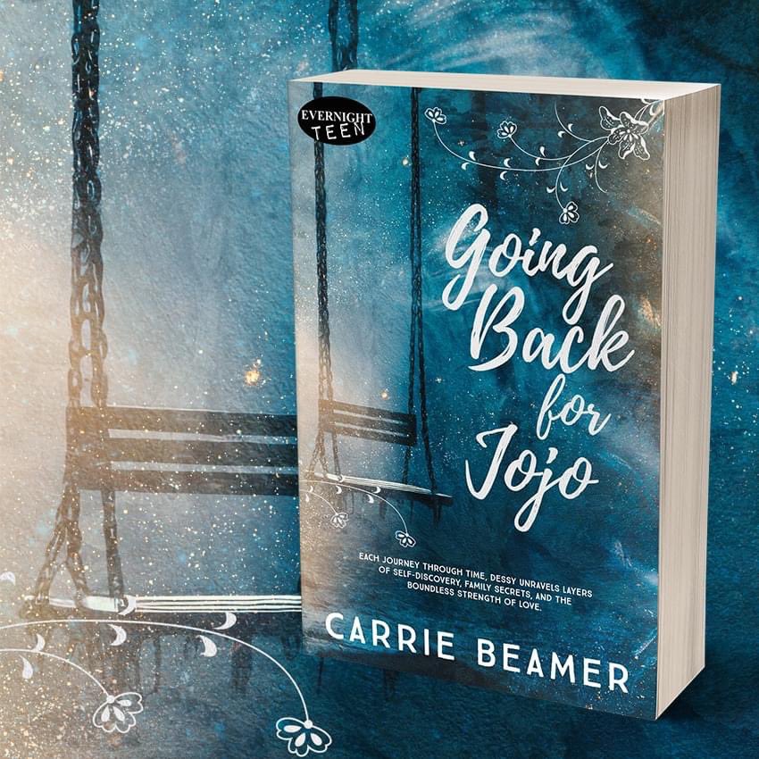 GOING BACK FOR JOJO by Carrie Beamer is an Amazon #1 New Release! Grab the pre-order now... bit.ly/4ajafqy Each journey through time, Dessy unravels layers of self-discovery, family secrets, and the boundless strength of love. #speculativefiction #YA #youngadult