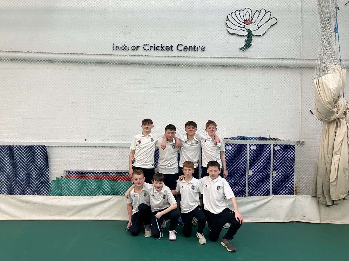 Yorkshire Schools U13 Open Indoor Finals Our final indoor schools competition of the year saw another competitive day and thriller of a final with @RichmondPE1 winning on the last ball of the game against @WGS_Cricket to be crowned Yorkshire Champions! well played everyone!