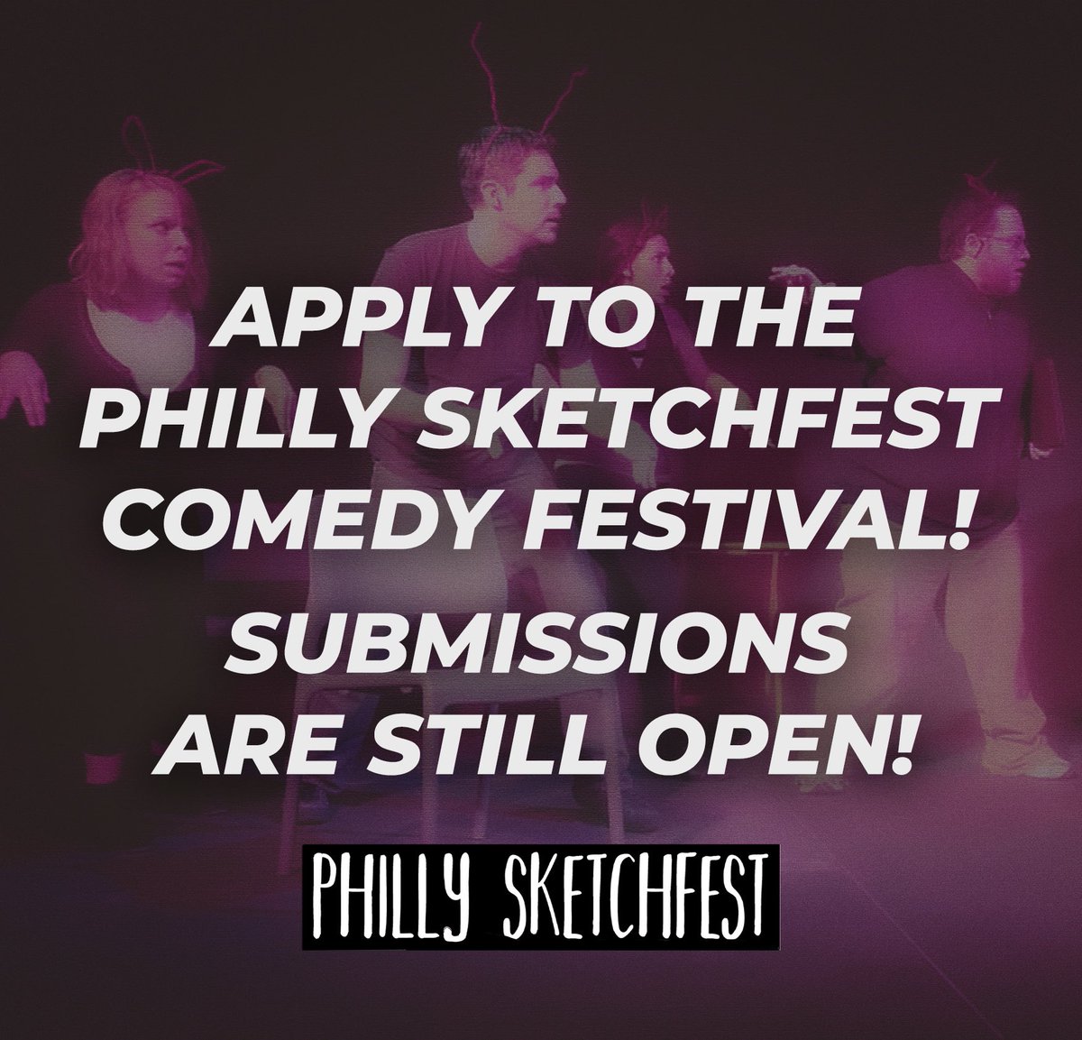 The City of Philadelphia beckons you! Apply to the Philly Sketchfest Comedy Festival today! phillysketchfest.com