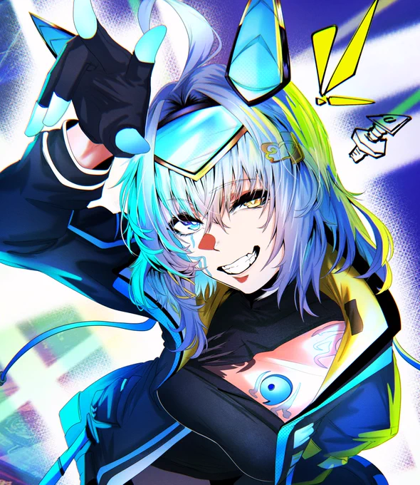 Skebリクエストありがどうございました! さんを描かせていただきました!ちっこくて可愛いぞ〜〜!!!!! 
