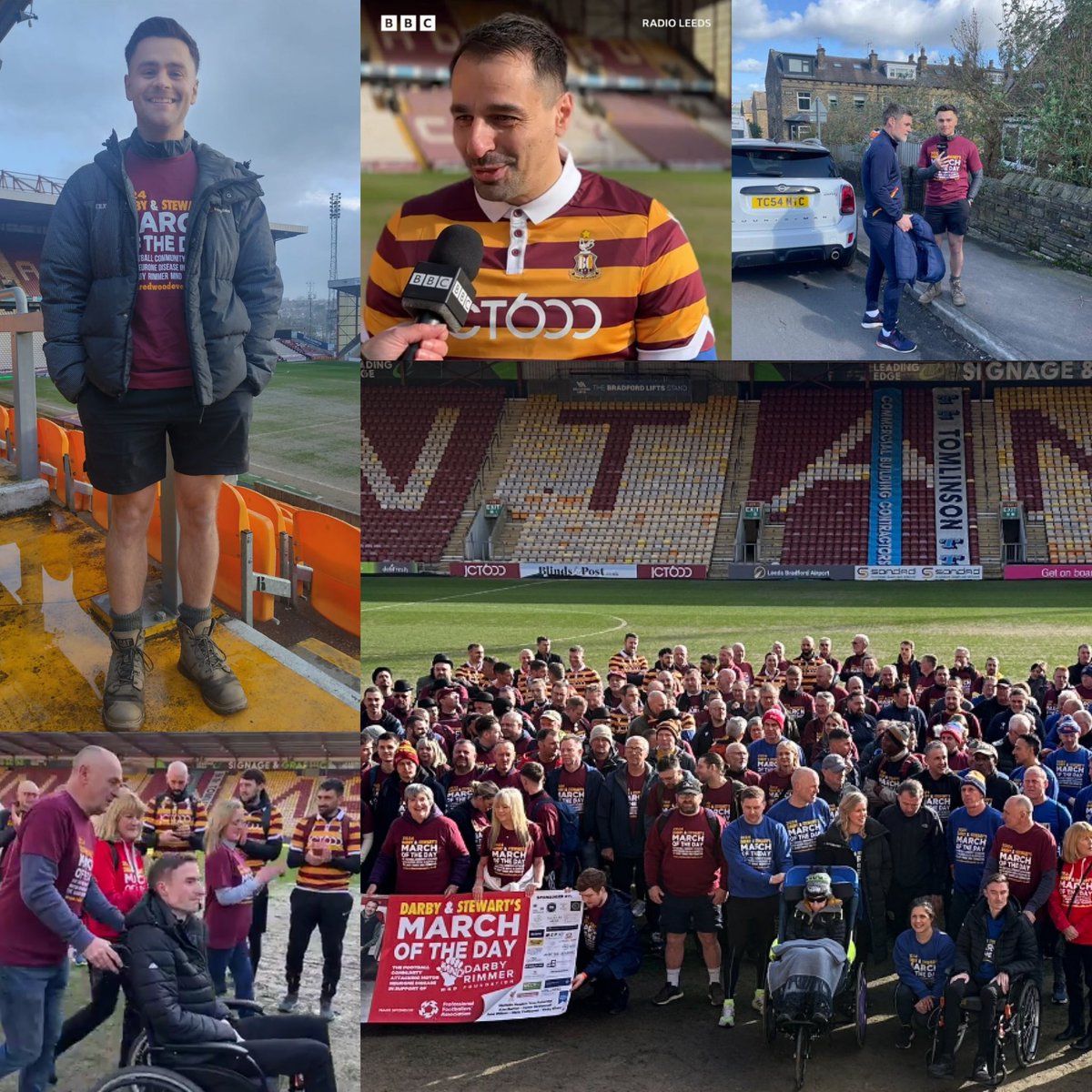 🚨 ON NOW! 🥾 We reflect on an inspirational day as hundreds of people, including our very own @JamieRaynor took part in #MarchOfTheDay 🏉 We also preview a weekend of Challenge Cup action. 📻 92.4FM | DAB 👉 bbc.in/3bSj5jt