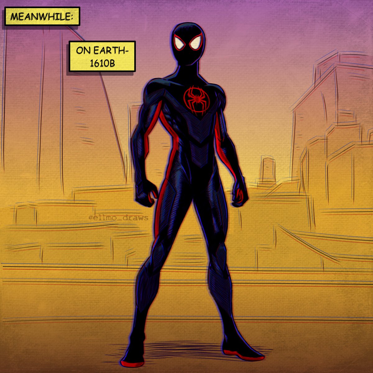 His name is Miles Morales. He was bitten by a radioactive spider, and he's not the only one... #Spiderman