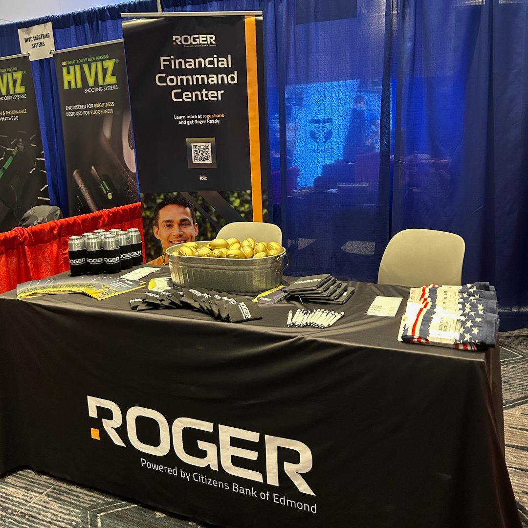 bankonroger's tweet photo. There's still time to swing by and visit us at the NGAT Conference in Round Rock, TX if you're in the area. Ismael Beraza and Garrett Bevel are representing ROGER Bank for this big event. #MilitaryBankingMadeSimple https://t.co/zyxrsrdFmA