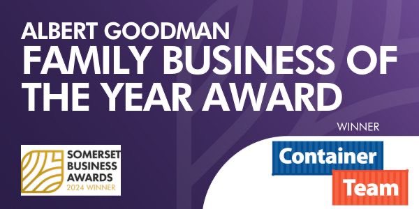 Congratulations to Container Team @containertim, well-deserved winners of the #SBA2024 Albert Goodman Family of the Year Award. Well done to runners-up Mark One Consultants and Summerfield Developments @Summerfield_SW. With thanks to sponsor @AG_LLP