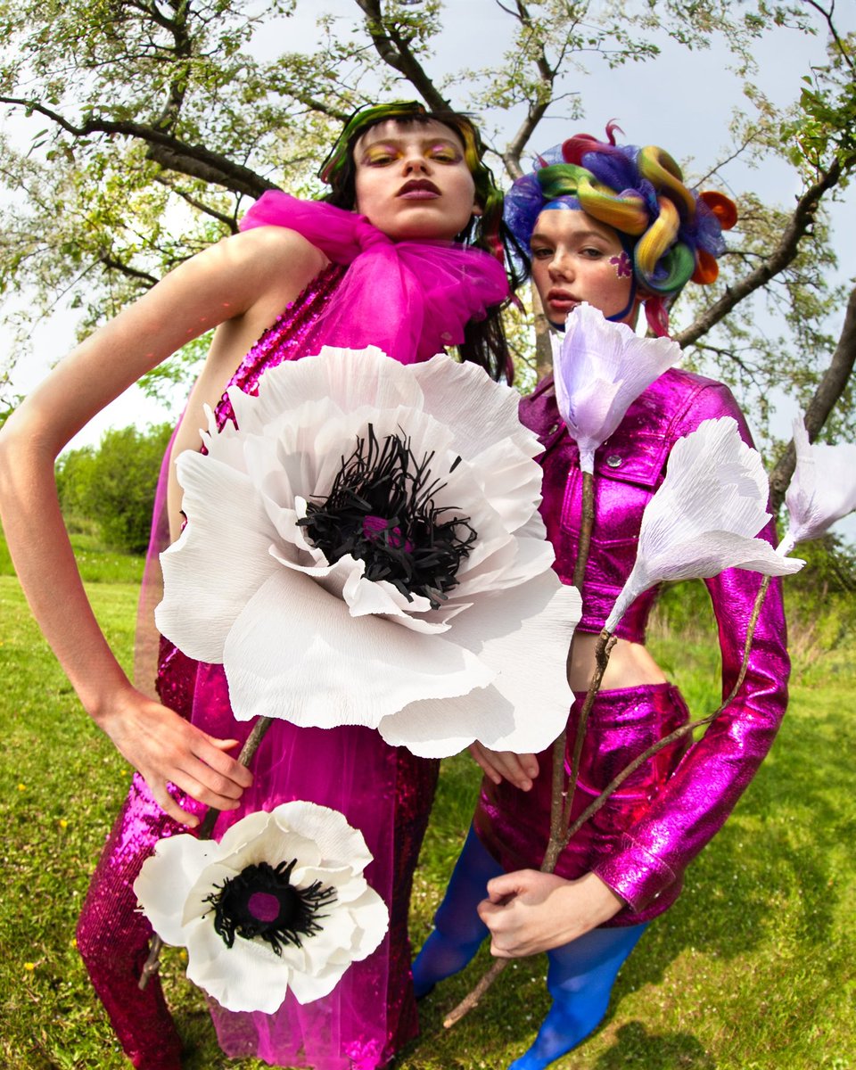 Pychedelic Wonderland 

Huge thank you to this amazing team for bringing  my wildest dreams to life! 🐛🎯🎭🎪🍭

Team:
Photographer: @leah_denbok
Stylist: <a href="/michellepaiano/">Michie P</a> 
Hair: <a href="/lukaspress_/">Lukas Press</a> 
Makeup: @misstbeauty 
Videographer: <a href="/artsandrec/">Dale K. Sood</a> 
Set &amp; Props Designer: @ingridrepic