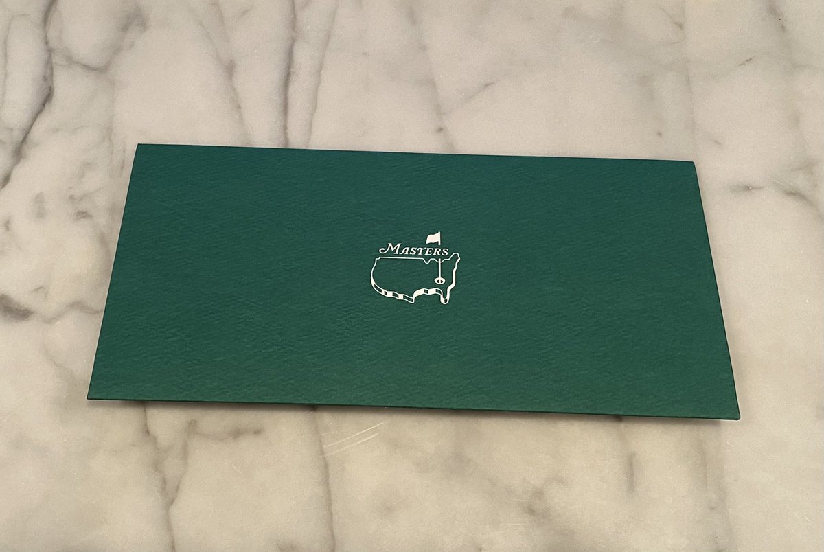 Good day at the mailbox #TheMasters