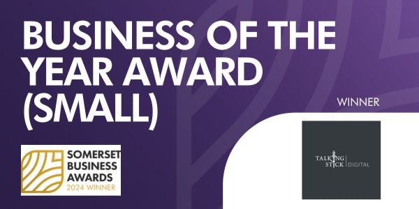 Congratulations to Talking Stick Digital for winning the #SBA2024 Small Business of the Year Award sponsored by Gather Technology @gathertechltd. Well done to the runners-up ARK at Egwood CIC @arkategwood and Little Kickers North and Mid Somerset