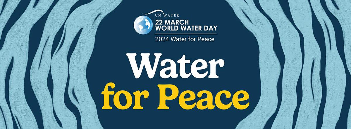 Happy #WorldWaterDay2024 ! The theme for this year is “#WaterForPeace “. We need to be united across the world around water. It is everyone’s right to have good, clean water. We must use water for peace in order to have a better future. #WaterIsLife #SaveWaterSaveTheWorld 💦