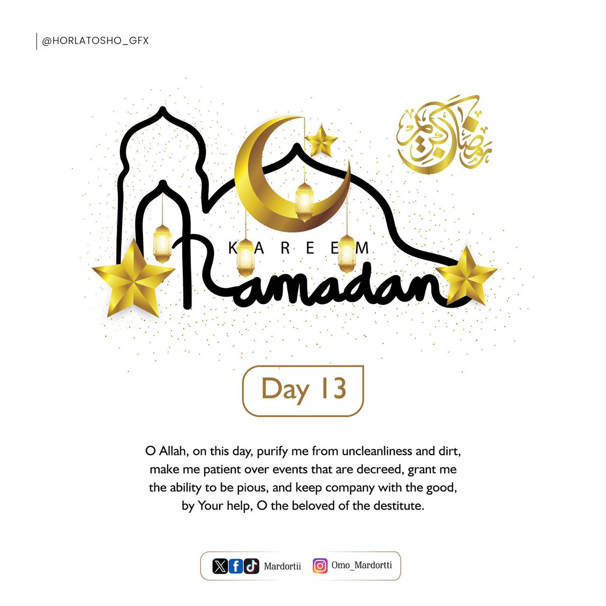 mardortii's tweet image. #RamadanKareem
#Secondbatch
#Day13