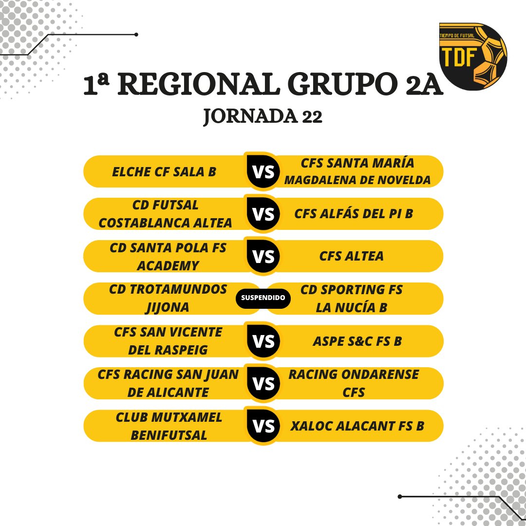 Tiempo de Futsal tweet media