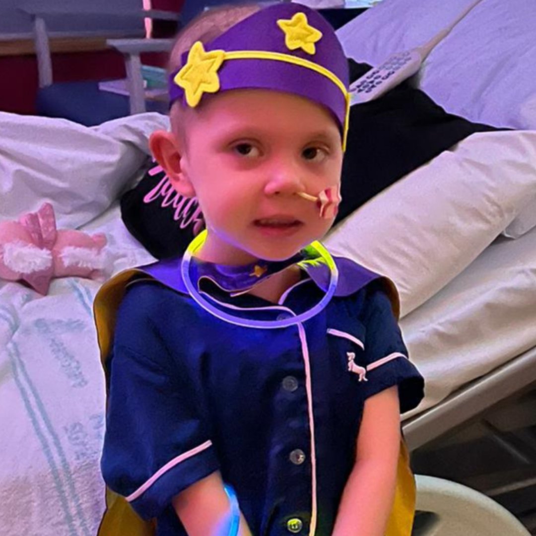 For the last four years, Maddie has endured the exhausting treatment for Leukaemia. Thankfully, Captain Starlight was there to make treatment more bearable. “Until you’re in the world of a medical parent, you don’t realise how much of an impact it makes for them,” - mum Rebecca