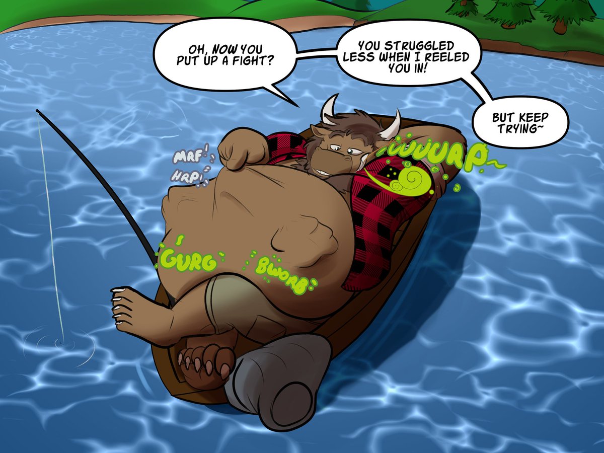 JasperDaDino's tweet photo. Sometimes prey don't put up a fight until it's too late. Nonetheless, Diego enjoys every last one of their squirms~

🎨: @VauschThePuca https://t.co/4hftflSR4i