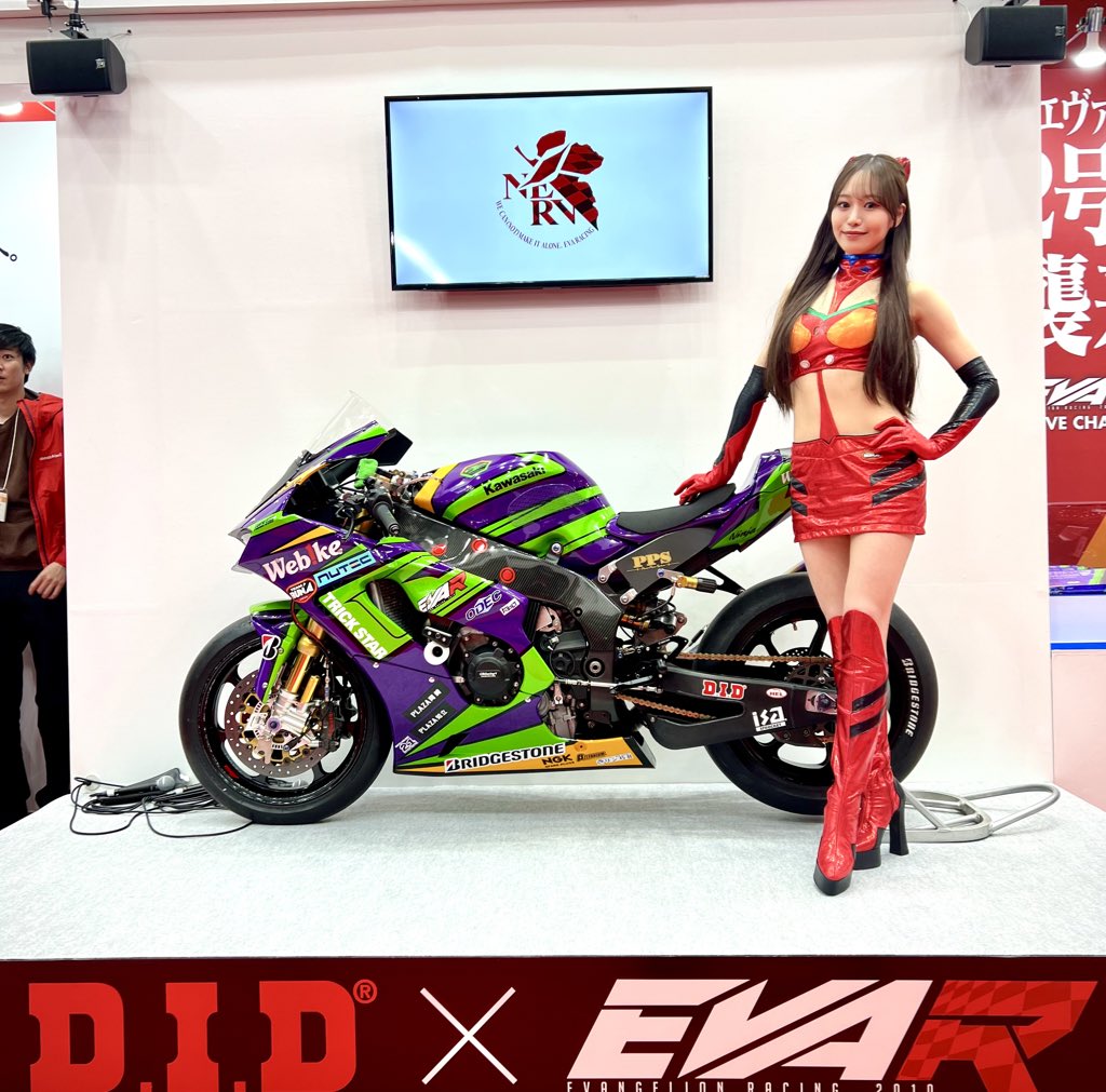 東京モーターサイクルショー2024 2日目 D.I.Dブース (西 1-36) 3月23日