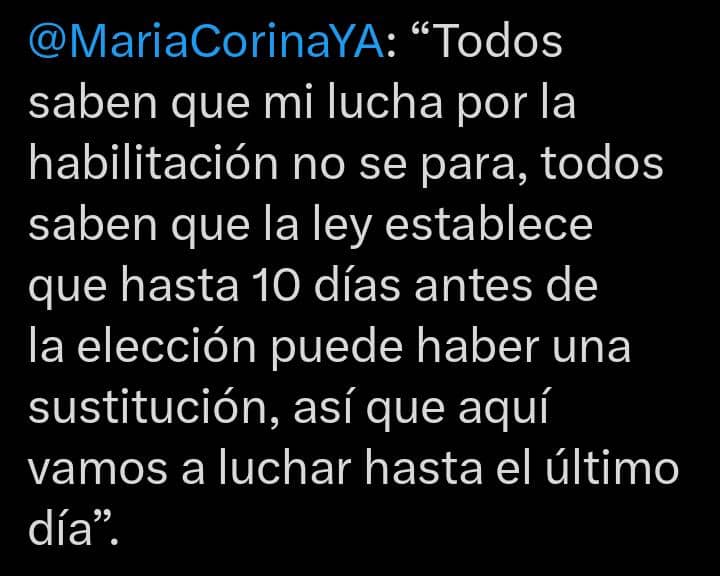 #22Mar. MCM tomó una decision aceptada junto a la #PlataformaUnitaria, ya Venezuela tiene candidata para salir del  #Chavismo,  que tanto daño nos ha causado a los venezolanos. #CorinaYorisPresidente.