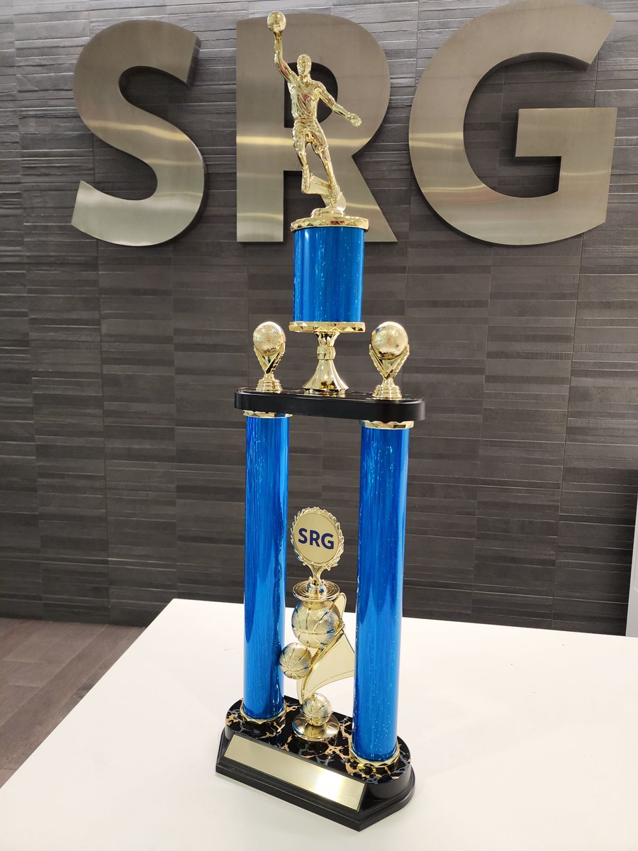The 7th annual #SRG @NCAA @MarchMadnessMBB Bracket Challenge is in full swing! 🏀 The stakes are high as the competitors face off for the coveted #SRGTrophy. Stay tuned to see who comes out on top!