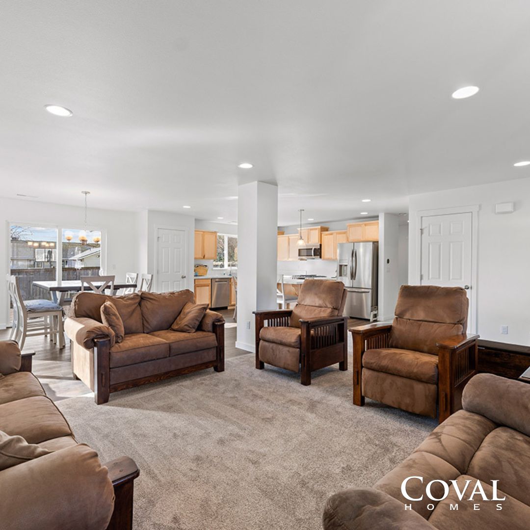 CovalHomes's tweet photo. How it started to recently completed in 📍 Renton, WA. this modified Coval Tahoma home plan! The homeowners converted the downstairs primary bedroom into a separate living space. Interested in the Coval Tahoma?  Make it yours, visit https://t.co/wIUAgiy1cf https://t.co/NRmxRPp3X8