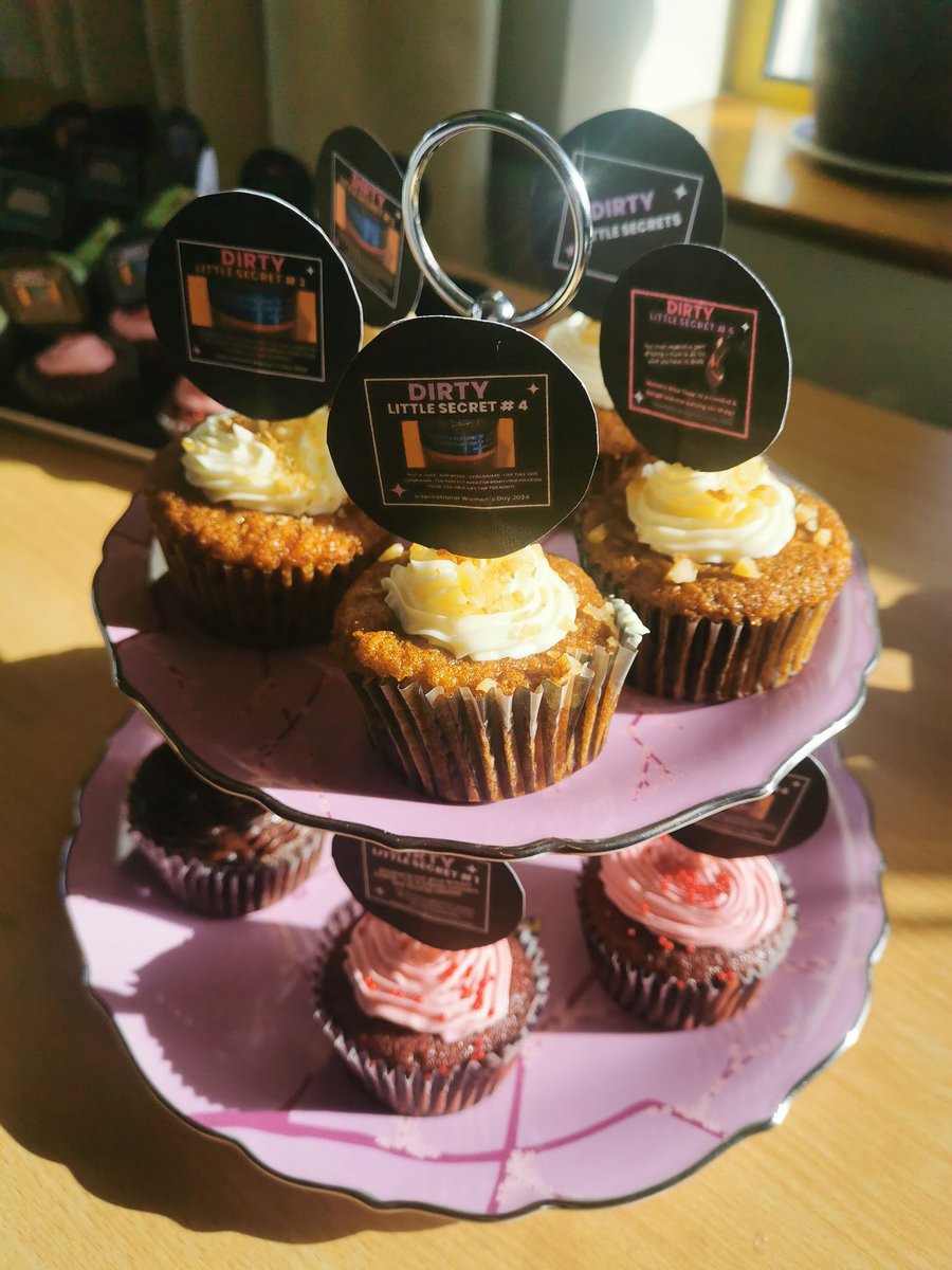 Thanks @Belinda19114534 for the delicious dirty little secret cupcakes at today's event hosted by i-Mark members @donegalwomen