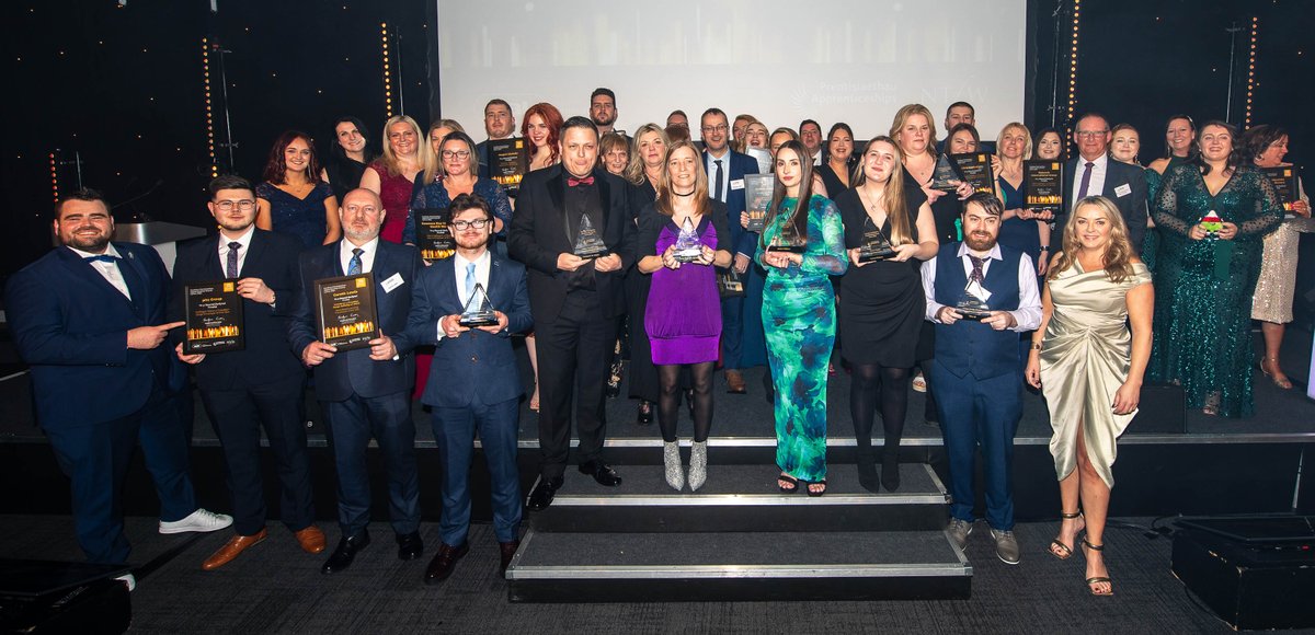 Nine outstanding winners from across Wales, in categories for apprentices, employers and work-based learning practitioners, received the coveted awards as stars of the Welsh Government’s apprenticeship programme #AAC2024 #Apprenticeships #skills ntfw.org/apprenticeship…