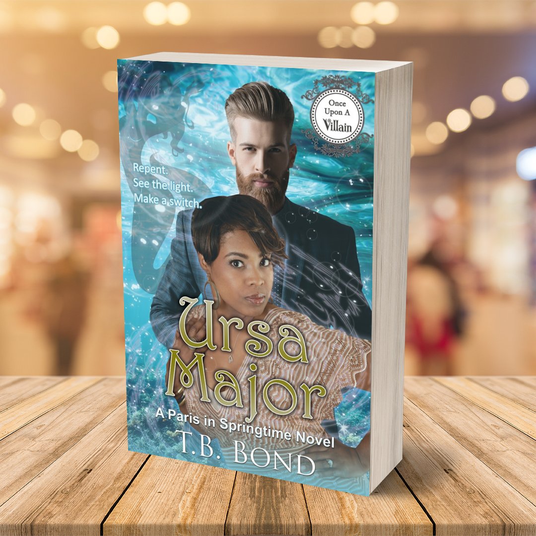 Find out what happens in this mermaid "tail" when reformed villain, Ursula Potts, gets a second chance at love with Tristan Harvenheit. Ursa Major by T.B. Bond. 
amzn.to/2MjMQxt 
#OnceUponAVillainSeries #PNR #Bwwm 
<a href="/neverStirred/">T.B. Bond</a>