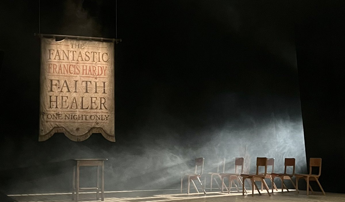 If you can get tickets for Brian Friel’s ‘Faith Healer’ @LyricHammer go. It’s fantastic. Top performances by everyone but Justine Mitchell was outstanding. #theatre #london #brianfriel #faithhealer