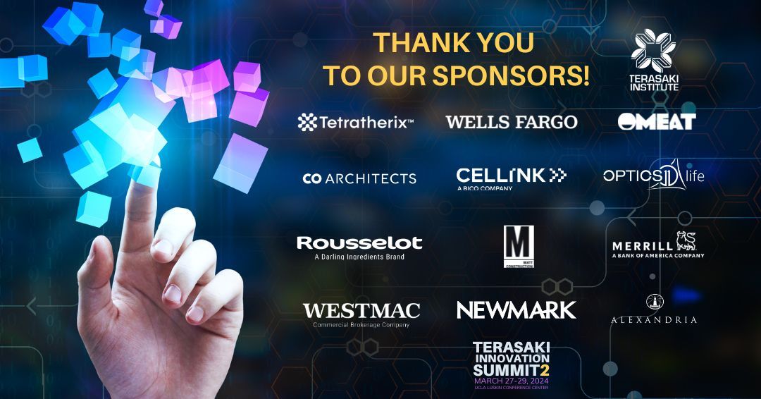A Big Thank You to our incredible sponsors for their generous support in making this year's Terasaki Innovation Summit possible! 🙌 Together, we're shaping the future of healthcare. Register Today! ⬇️⬇️ buff.ly/40NBrdw #TerasakiInstitute #TIS24